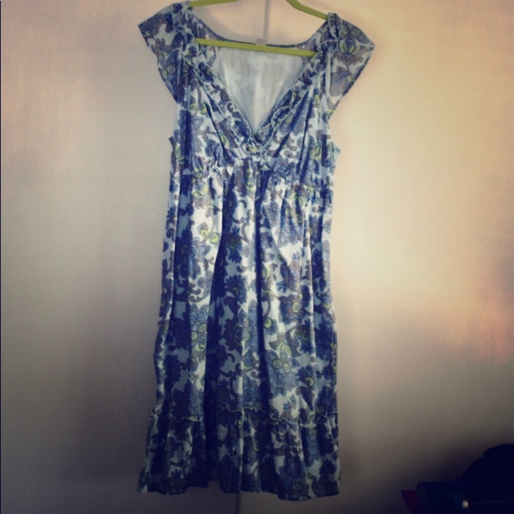 Old Navy Paisley Printed Dress Size M